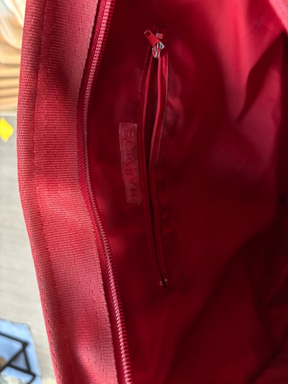 Harvey’s Seatbelt Crossbody Bag in Red - Picture 8 of 10